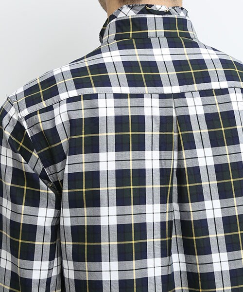 Name.(ネーム)の「GIZA CHECK CUTOFF S/C SHT GRN(トップス・メンズ・GRN/NVY・0/1/2)」の7枚目の写真