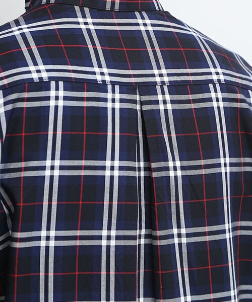 Name.(ネーム)の「GIZA CHECK CUTOFF S/C SHT GRN(トップス・メンズ・GRN/NVY・0/1/2)」の19枚目の写真