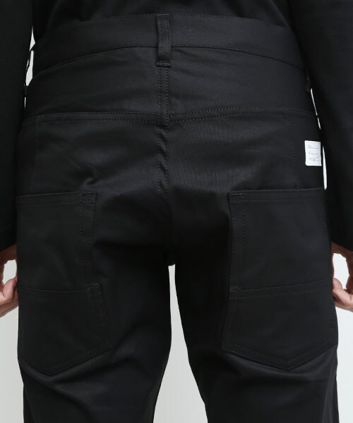 Name.（ネーム）の「STRETCH GABA S/TROUSERS BLK（その他・メンズ・BLK/NVY・0/1/2）」の6枚目の写真