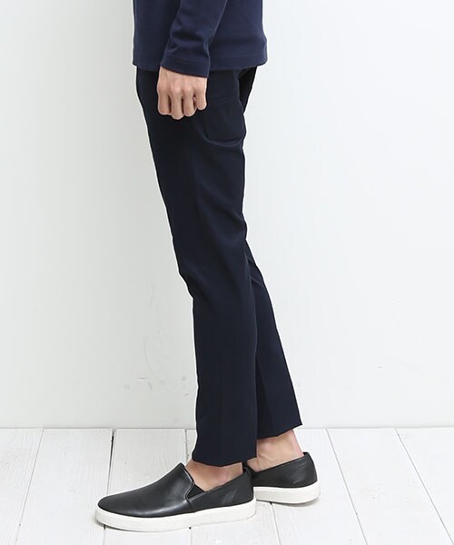 Name.（ネーム）の「STRETCH GABA S/TROUSERS BLK（その他・メンズ・BLK/NVY・0/1/2）」の14枚目の写真