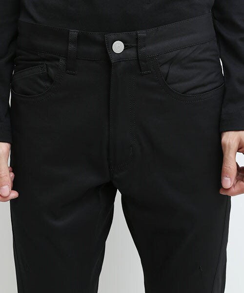 Name.（ネーム）の「STRETCH GABA S/TROUSERS BLK（その他・メンズ・BLK/NVY・0/1/2）」の5枚目の写真