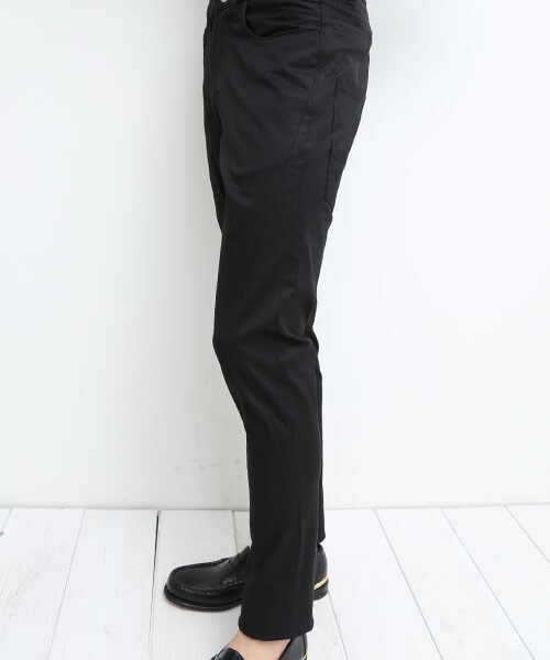 Name.（ネーム）の「STRETCH GABA S/TROUSERS BLK（その他・メンズ・BLK/NVY・0/1/2）」の9枚目の写真