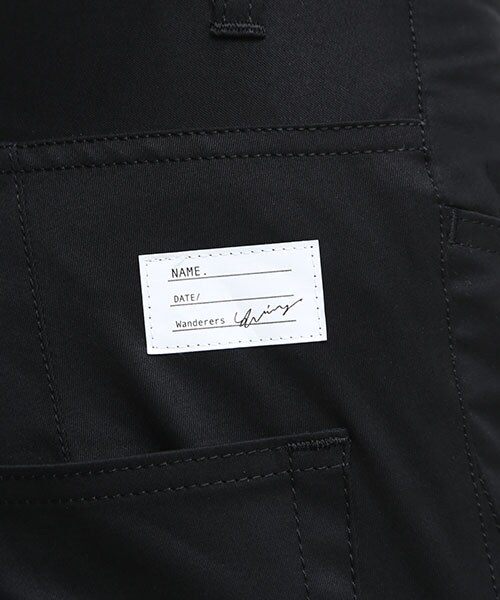 Name.（ネーム）の「STRETCH GABA S/TROUSERS BLK（その他・メンズ・BLK/NVY・0/1/2）」の7枚目の写真