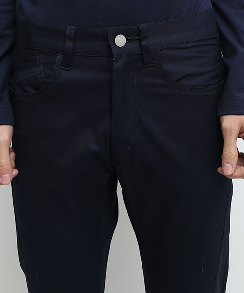 Name.（ネーム）の「STRETCH GABA S/TROUSERS BLK（その他・メンズ・BLK/NVY・0/1/2）」の16枚目の写真
