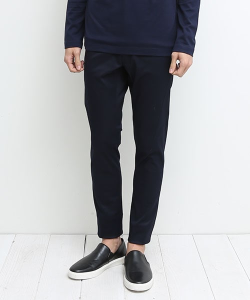 Name.（ネーム）の「STRETCH GABA S/TROUSERS BLK（その他・メンズ・BLK/NVY・0/1/2）」の13枚目の写真