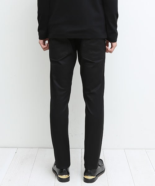 Name.（ネーム）の「STRETCH GABA S/TROUSERS BLK（その他・メンズ・BLK/NVY・0/1/2）」の4枚目の写真