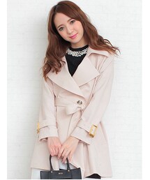 MIIA | ヘムトレンチコート(ジャケット/アウター)