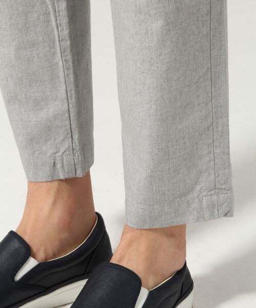 RAGEBLUE(レイジブルー)の「【先行予約】ポプリンタックアンクルパンツ(パンツ・メンズ・グレー/ネイビー/ウインドウペンチェック・M/L)」の8枚目の写真