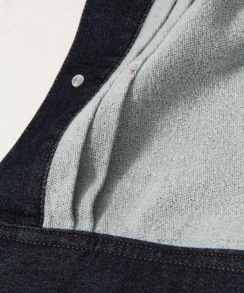 RAGEBLUE（レイジブルー）の「【先行予約】ジョグデニムジャケット（ジャケット/アウター・メンズ・ブルー(インデイゴ)/ネイビー(インディゴ)・Ｍ/Ｌ）」の13枚目の写真