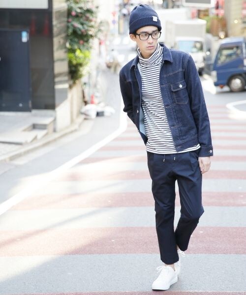 RAGEBLUE（レイジブルー）の「【先行予約】ジョグデニムジャケット（ジャケット/アウター・メンズ・ブルー(インデイゴ)/ネイビー(インディゴ)・Ｍ/Ｌ）」の16枚目の写真