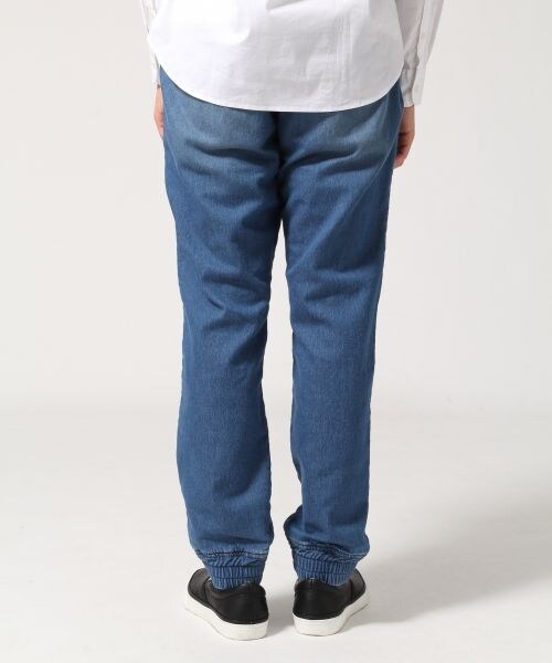 RAGEBLUE（レイジブルー）の「【先行予約】ジョグデニムイージーパンツ（パンツ・メンズ・ライトブルー(インディゴ)/ネイビー(インディゴ)・Ｍ/Ｌ）」の4枚目の写真
