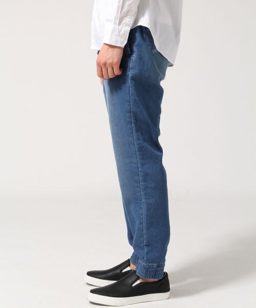 RAGEBLUE（レイジブルー）の「【先行予約】ジョグデニムイージーパンツ（パンツ・メンズ・ライトブルー(インディゴ)/ネイビー(インディゴ)・Ｍ/Ｌ）」の3枚目の写真