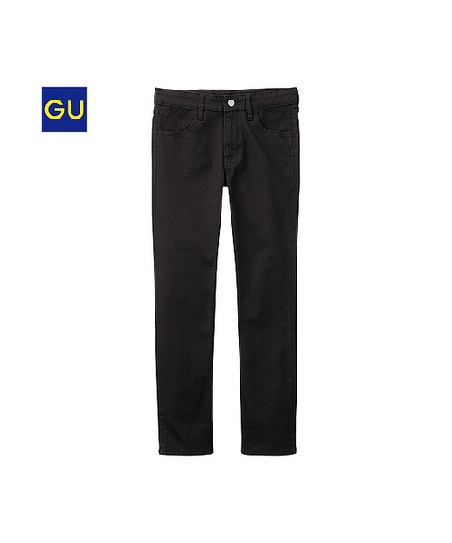 GU(ジーユー)の「(GU)ストレッチカラージーンズA(KIDS ⁄ BOYSボトムス・キッズ・BLACK/BLUE/BEIGE/RED・130/140/120/150/110)」の1枚目の写真
