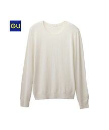 GU | （GU）クルーネックセーター（長袖）Ａ(トップス)