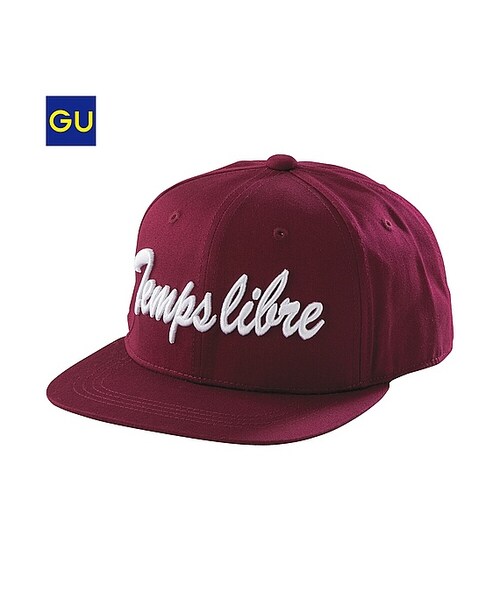 GU(ジーユー)の「(GU)ベースボールキャップD(MEN ⁄ キャップ・ハット・メンズ・BLACK/WINE/80/NAVY・-)」の3枚目の写真