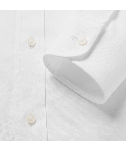 CLUB MONACO（クラブモナコ）の「Club Monaco Button-Down Collar Cotton Oxford Shirt（シャツ/ブラウス・メンズ・White・M/XS/L/S）」の3枚目の写真