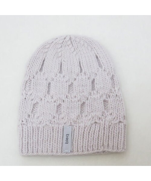 mamy factory（マミーファクトリー）の「bieq 手編みニットキャップ (15063)（ニットキャップ/ビーニー・キッズ・その他）」の4枚目の写真