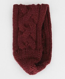 DHOLIC | ディープカラーニットヘアバンド(ヘアバンド)