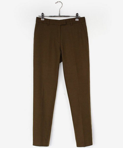 DHOLIC（ディーホリック）の「4colorレーヨンミックススラックス（スラックス・レディース・グレー/ブルー/オリーブグリーン/ブラック・S/M）」の3枚目の写真