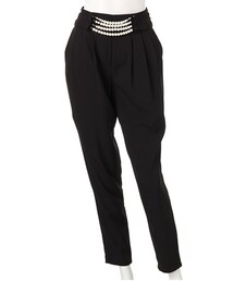 MIIA | パールタックパンツ(パンツ)