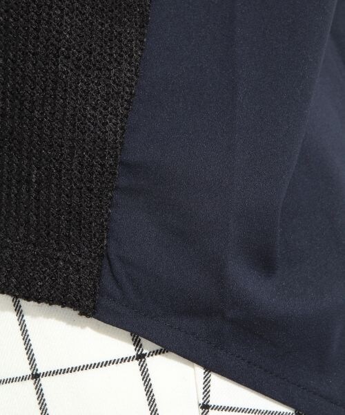 LOWRYS FARM（ローリーズファーム）の「ニットソードルマンプルオーバーロングスリーブ（トップス・レディース・アイボリー/ブラック/グレー・Ｍ/Ｌ）」の10枚目の写真