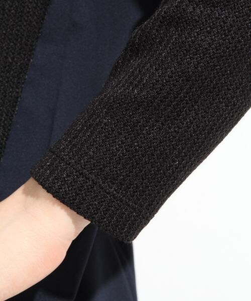 LOWRYS FARM（ローリーズファーム）の「ニットソードルマンプルオーバーロングスリーブ（トップス・レディース・アイボリー/ブラック/グレー・Ｍ/Ｌ）」の9枚目の写真