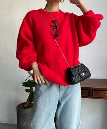 DouDou | 【WEB限定】ゴマジャガードプルオーバー(ニット/セーター)