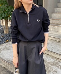 CAPRICIEUX LE&#39;MAGE - 【本日限定値下げ】カプリシューレマージュ　ワンポイントスウェット　フレッドペリー 本日限定値下げ】カプリシューレマージュ ワンポイント