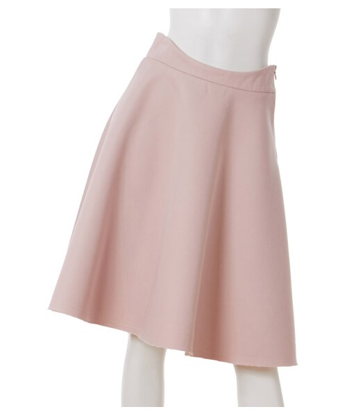 FURFUR（ファーファー）の「[FURFUR]ボンディング スカート（膝丈スカート・レディース・WHT/BLU/PNK・F）」の3枚目の写真