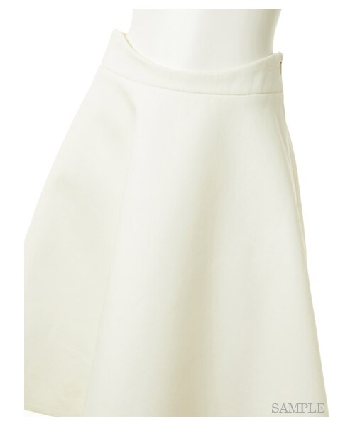 FURFUR（ファーファー）の「[FURFUR]ボンディング スカート（膝丈スカート・レディース・WHT/BLU/PNK・F）」の7枚目の写真