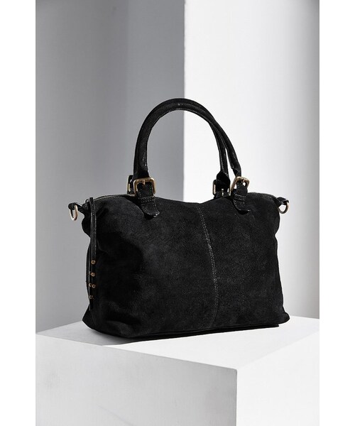 URBAN OUTFITTERS（アーバンアウトフィッターズ）の「Ecote Fern Suede Tote Bag（トートバッグ・レディース・BLACK・ONE SIZE）」の4枚目の写真