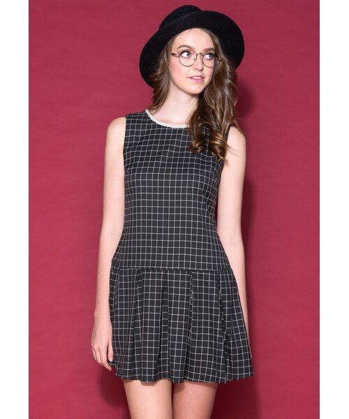L'zzie(リジー)の「DYCEE DRESS(ワンピース/ドレス・レディース・Black/White・S/M/L)」の8枚目の写真