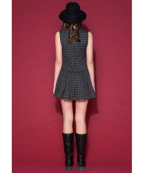 L'zzie(リジー)の「DYCEE DRESS(ワンピース/ドレス・レディース・Black/White・S/M/L)」の7枚目の写真