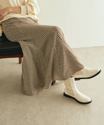 COLLAGE GALLARDAGALANTE | チェックフレアスカート(スカート)