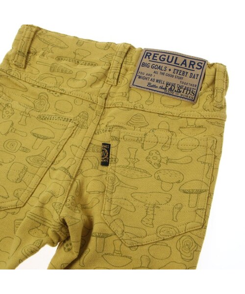 F.O.KIDS（エフオーキッズ）の「6色3柄スキニーカットパンツ（パンツ・キッズ・ベージュ/ブルー/グリーン/ピンク/シルバーグレー/イエロー・80/90/95/100/110/120/130/140）」の17枚目の写真