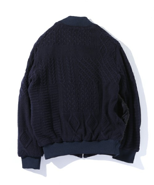 ANREALAGE（アンリアレイジ）の「裂き織ブルゾン（）」 - WEAR