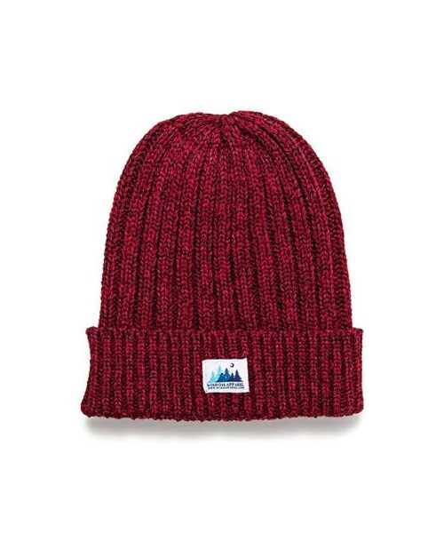 wisdom(ウィズダム)の「Woolen Knited Beanie(その他・メンズ・紅/藍・UN)」の1枚目の写真