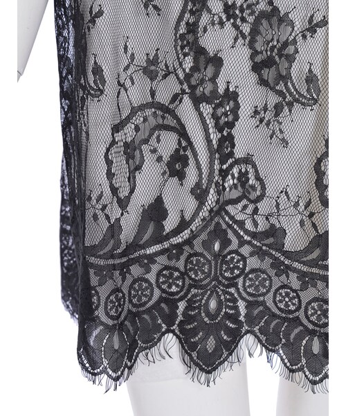 jouetie（ジュエティ）の「レース BIG TEE（トップス・レディース・オフホワイト/ブラック・M）」の9枚目の写真