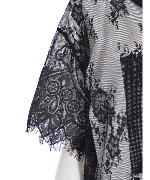jouetie（ジュエティ）の「レース BIG TEE（トップス・レディース・オフホワイト/ブラック・M）」の10枚目の写真