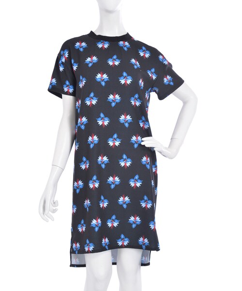 jouetie（ジュエティ）の「JAPANESE FLOWER TEE OP（ワンピース/ドレス・レディース・オフホワイト/ブラック・M）」の5枚目の写真