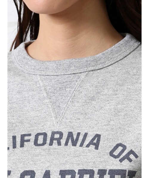 Rouge vif la cle（ルージュヴィフラクレ）の「Champion別注スウェット【予約】（トップス・レディース・オフホワイト/グレー/ブラック・F）」の7枚目の写真