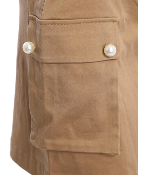 jouetie（ジュエティ）の「サファリ台形SK（スカート・レディース・インディゴ/ベージュ/ミックス・S/M）」の12枚目の写真