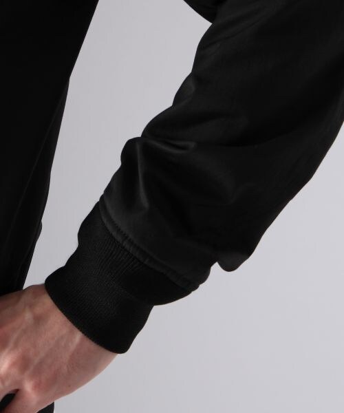 HARE(ハレ)の「【先行予約】ノーカラーMA-1(ジャケット/アウター・メンズ・オフホワイト/ブラック/ネイビー・S/M/L)」の11枚目の写真