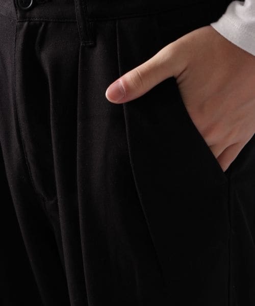 HARE（ハレ）の「ワイドタックパンツ（パンツ・メンズ・ブラック/グレー・Ｓ/Ｍ/Ｌ）」の6枚目の写真