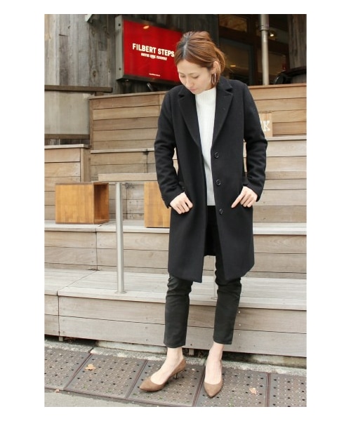 フレームワーク FRAMeWORK ≪≫メルトンコクーンコート （ブラウン