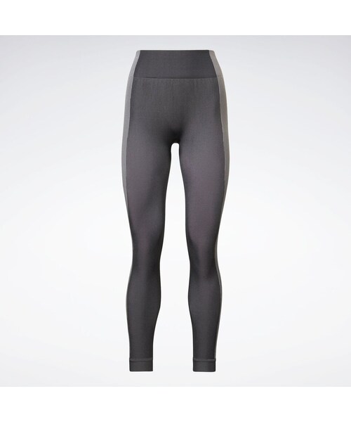 Reebok（リーボック）の「ヨガ ハイライズ シームレス タイツ / YOGA HR SEAMLESS TIGHT（ブラック）（アンダーウェア・ブラック・SS/M/LL/4L）」の4枚目の写真