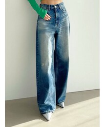 EMODA | ムードヴィンテージルーズジーンズ(デニムパンツ)