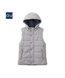 GU | （GU）中綿カットソーベスト(ジャケット/アウター)