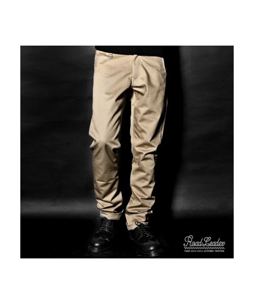 TAKI（タキ）の「TAKI 14-15 A/W Herringbone Slim Pants（パンツ・メンズ・卡其/灰・S/M/L/XL）」の3枚目の写真