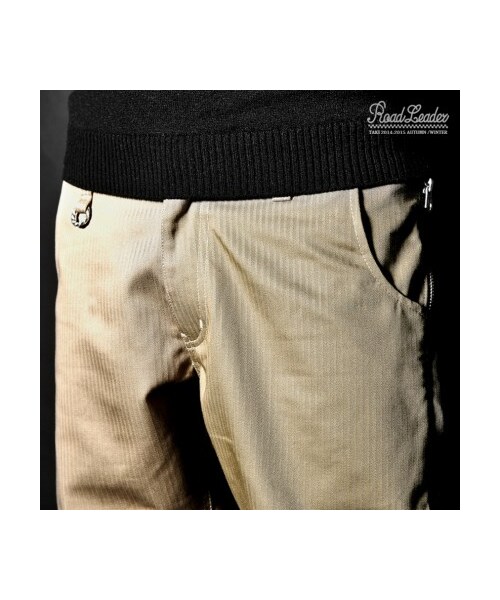 TAKI（タキ）の「TAKI 14-15 A/W Herringbone Slim Pants（パンツ・メンズ・卡其/灰・S/M/L/XL）」の4枚目の写真